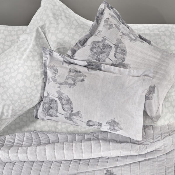 Μαξιλαροθήκες Ζέυγος 50x70 Guy Laroche Suede Deco Silver