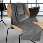 Σετ Πετσέτες 3 Τεμαχίων Guy Laroche Tokyo Anthracite
