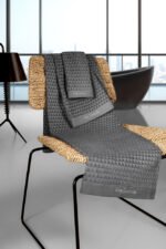 Σετ Πετσέτες 3 Τεμαχίων Guy Laroche Tokyo Anthracite