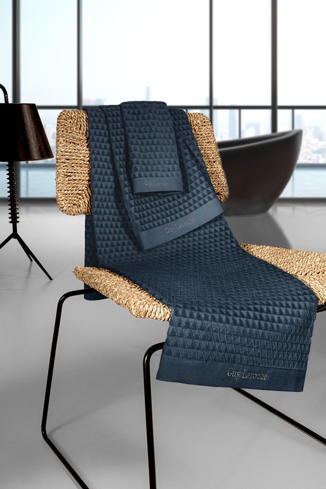 1122090123008 Σετ Πετσέτες 3 Τεμαχίων Guy Laroche Tokyo Marine - Image 1