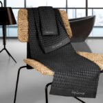 Σετ Πετσέτες 3 Τεμαχίων Guy Laroche Tokyo Black