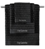 Σετ Πετσέτες 3 Τεμαχίων Guy Laroche Tokyo Black - Image 2