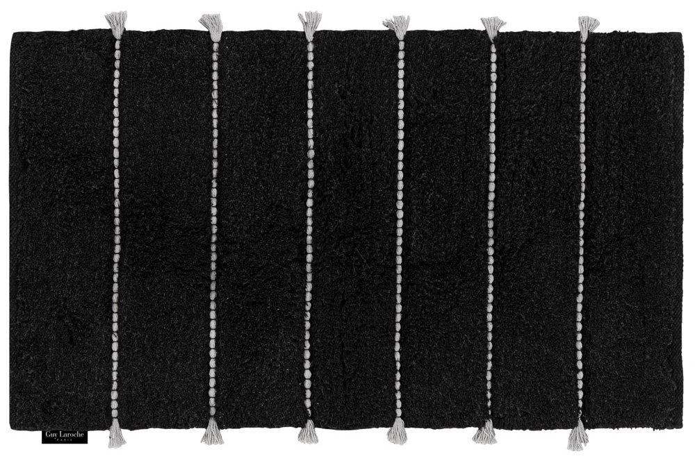 1127091123006 Πατάκι Μπάνιου 55x85 Guy Laroche Calypso Black - Image 1