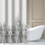 Κουρτίνα Μπάνιου 240x185 Αδιάβροχη Guy Laroche Alea Natural