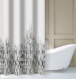 Κουρτίνα Μπάνιου 240x185 Αδιάβροχη Guy Laroche Alea Natural