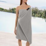 Πετσέτα Θαλάσσης 90x175 Guy Laroche Tone 2 Tone Silver