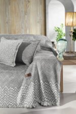 Ριχτάρι Πολυθρόνας 180x150 Guy Laroche Marvin Grey - Image 3