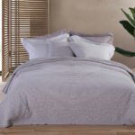 Κάλυμμα Κρεβατιού Υπέρδιπλο 220×240 Nef Nef Valencia Grey