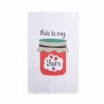 Ποτηρόπανο Βελουτέ 40×60 Nef Nef My Jam White