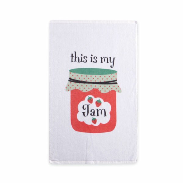 Ποτηρόπανο Βελουτέ 40×60 Nef Nef My Jam White