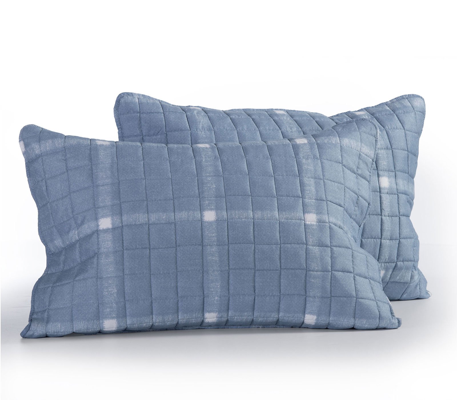 5205495544243 Ζεύγος Μαξιλαροθήκες 52×72 Nef Nef Henry Denim - Image 1