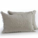 Ζεύγος Μαξιλαροθήκες 52×72 Nef Nef Laren Beige