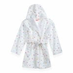 Βρεφικό Μπουρνούζι 4 Ετών Nef Nef Baby Bugs White