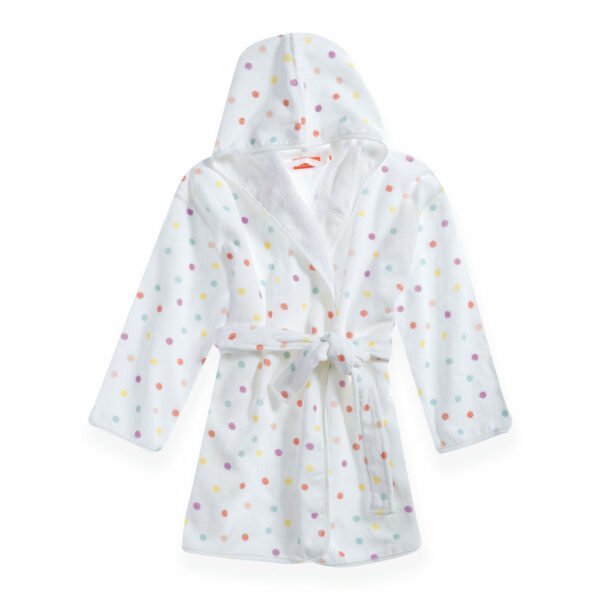 Βρεφικό Μπουρνούζι 4 Ετών Nef Nef Baby Bugs White