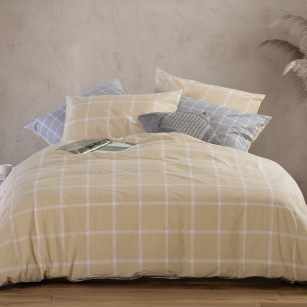 Σετ Σεντόνια Μονά 170×270 Nef Nef Henry Yellow