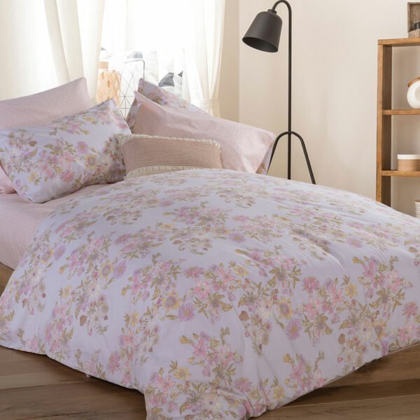 Σετ Σεντόνια Διπλά 200×270 Nef Nef Edna Grey