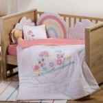 Κουβερλί Κούνιας Βρεφικό 110×150 Nef Nef Baby Bugs White