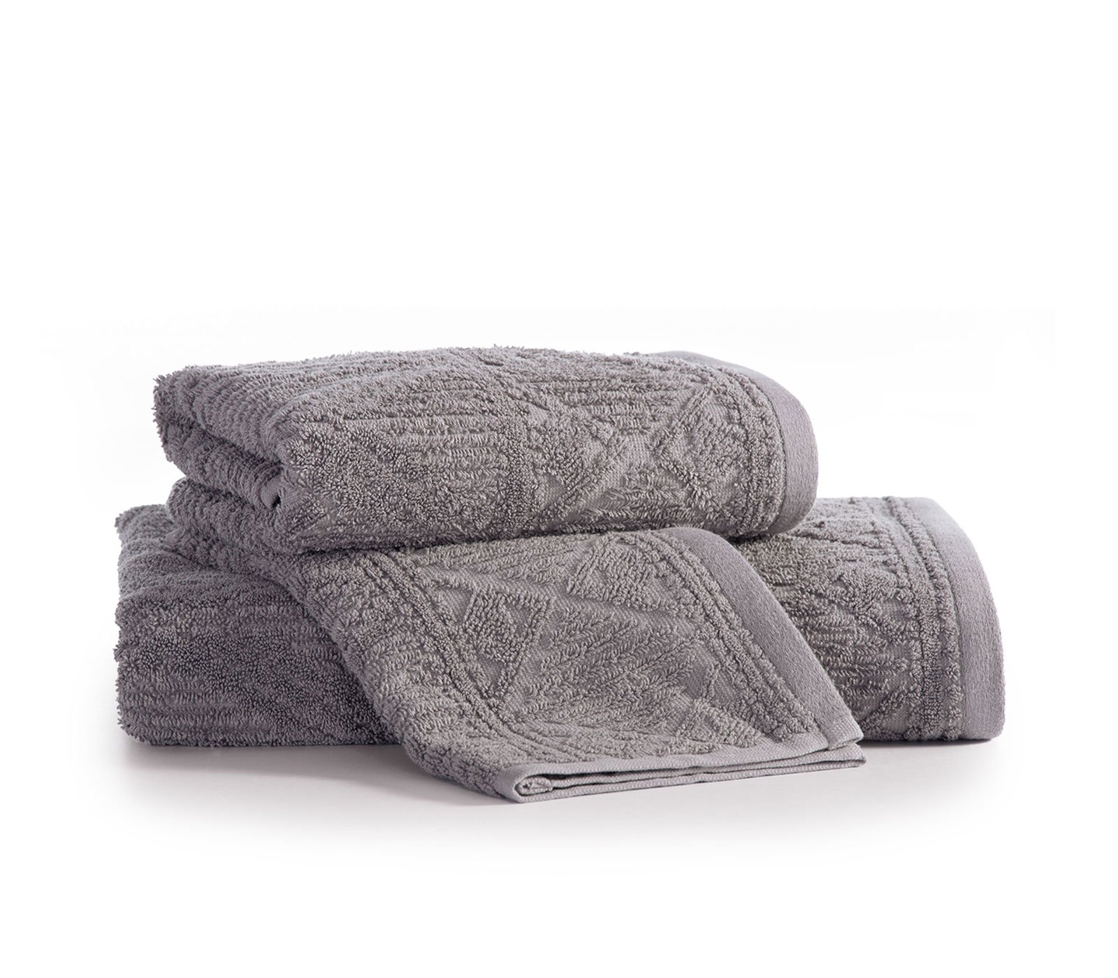 5205495551777 Πετσέτα Χεριών 30×50 Nef Nef Jerant Grey - Image 1