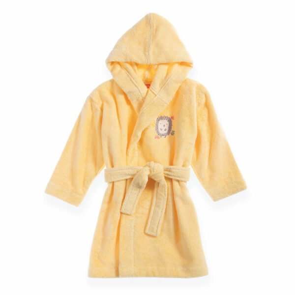 Βρεφικό Μπουρνούζι 0-2 Ετών Nef Nef Cute Hedgehog Yellow