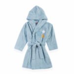 Βρεφικό Μπουρνούζι 4 Ετών Nef Nef Hung & Kisses Boy Blue