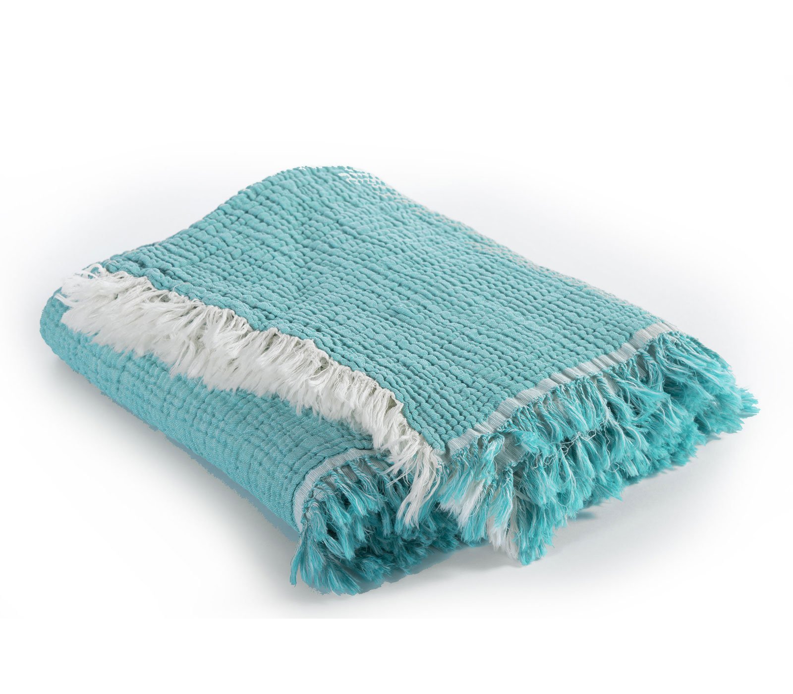 5205495552729 Κουβέρτα Πικέ Κούνιας 110×150 Nef Nef Apollo Petrol - Image 1