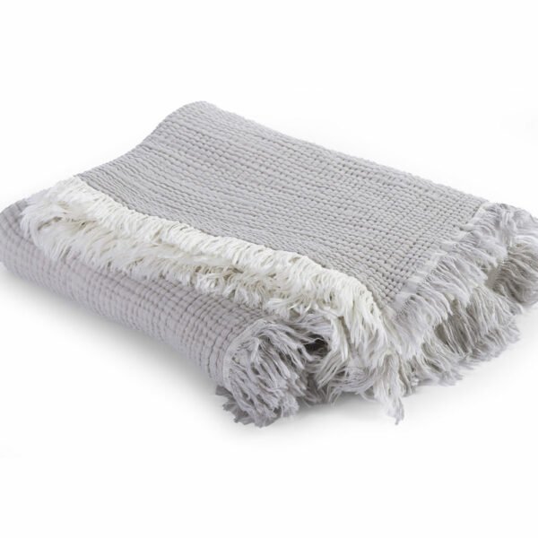 Κουβέρτα Πικέ Κούνιας 110×150 Nef Nef Apollo Greige