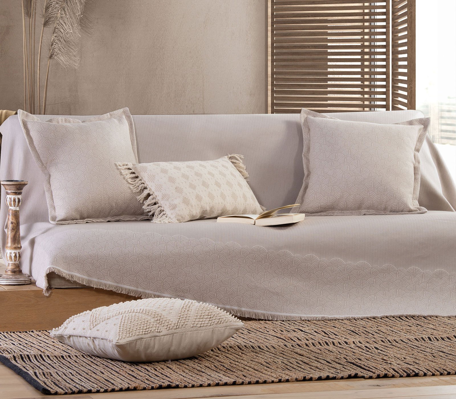 5205495556680 Ριχτάρι Πολυθρόνα 170x180 Nef Nef Maximus Beige - Image 1