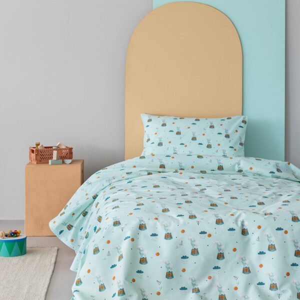 Σετ Μονά Σεντόνια My Kingdom 160x260 MK747 Με Λάστιχο - Palamaiki