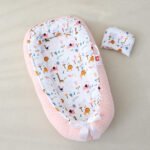 Bρεφική φωλιά με μαξιλάρι Art 5316 53x88 Ροζ   Beauty Home