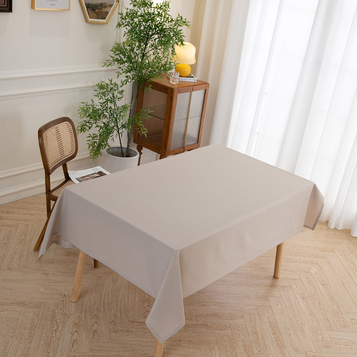 8490 Τραπεζομάντηλο Supreme Art 8490 Άμμου Beauty Home Beauty Home - Image 1