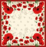 Τραπεζομάντηλο 140×140 Στόφα Vassiliadis Cayetana - Image 2