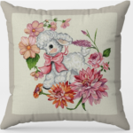 Πασχαλινή Διακοσμητική Μαξιλαροθήκη 45x45 Vassiliadis Runner 1231 Lino