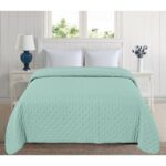 Κουβερλί 2 Όψεων Elegance Υπέρδιπλο 220×240 Adam Home Lara Laguna