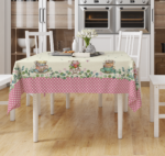 Πασχαλινό Τραπεζομάντηλο 140×140 Στόφα Vassiliadis Runner 1236 Rojo