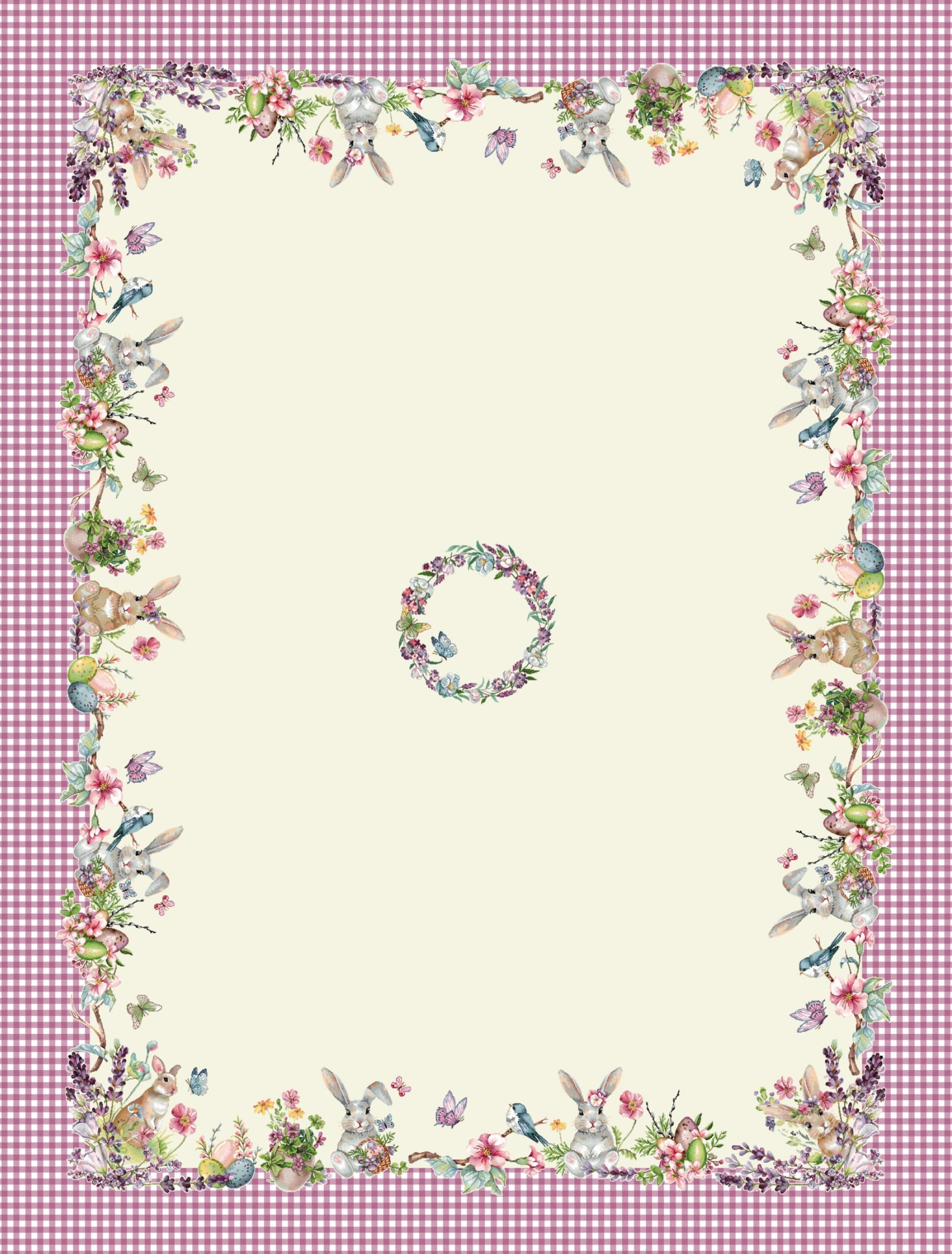 Runner-1237-140x180 Πασχαλινό Τραπεζομάντηλο 140×180 Στόφα Vassiliadis Runner 1237 - Image 1