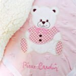 Κουβέρτα Fleece-Sherpa Κούνιας 110×140 Pierre Cardin Teddy Pink