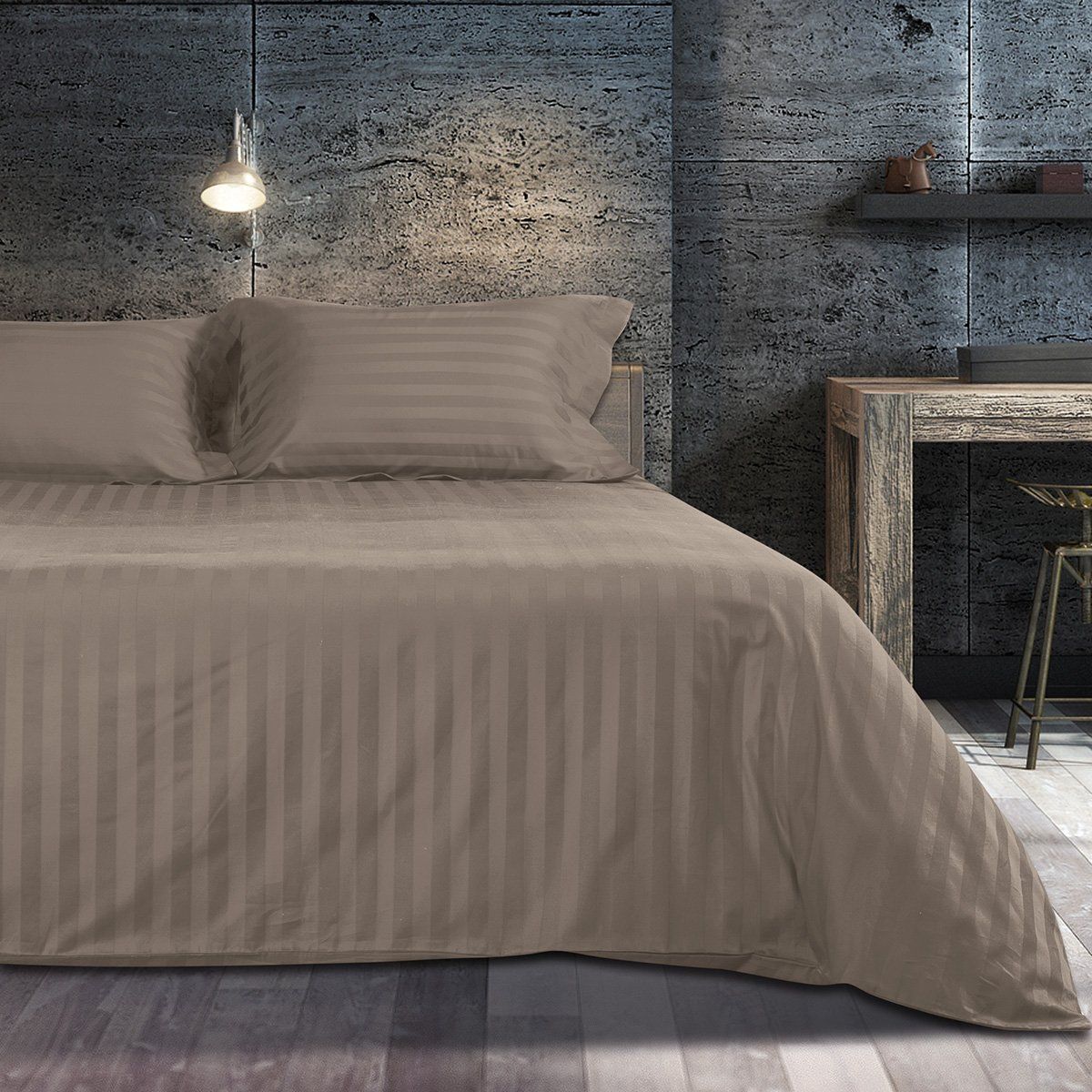 1530_Mocka Σετ σεντόνια υπέρδιπλα με λάστιχο Art 1530 Stripe σε 7 αποχρώσεις 240x270 Beauty Home Beauty Home - Image 1