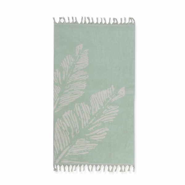 Πετσέτα Θαλάσσης 80x160 Nef Nef Leaf Life Aqua