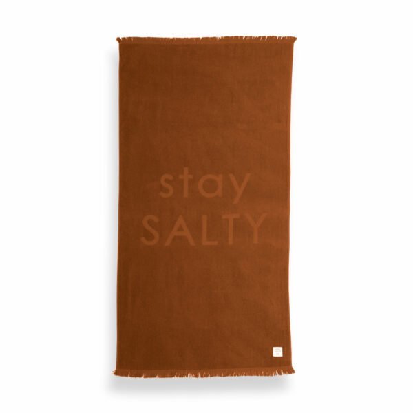 Πετσέτα Θαλάσσης-Παρεό Διπλής Όψεως 90x170 Nef Nef Stay Salty Gold