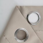 Κουρτίνα μεσαίας σκίασης με 8 μεταλλικούς κρίκους Effect Art 8443 150x260 Άμμου   Beauty Home - Image 16