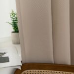 Κουρτίνα μεσαίας σκίασης με 8 μεταλλικούς κρίκους Effect Art 8443 150x260 Άμμου   Beauty Home - Image 7