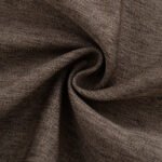 Κουρτίνα μεσαίας σκίασης με 8 μεταλλικούς κρίκους Illusion Art 8445 140x270 Καφέ   Beauty Home - Image 16