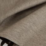 Κουρτίνα μεσαίας σκίασης με 8 μεταλλικούς κρίκους Illusion Art 8445 140x270 Χακί   Beauty Home - Image 10