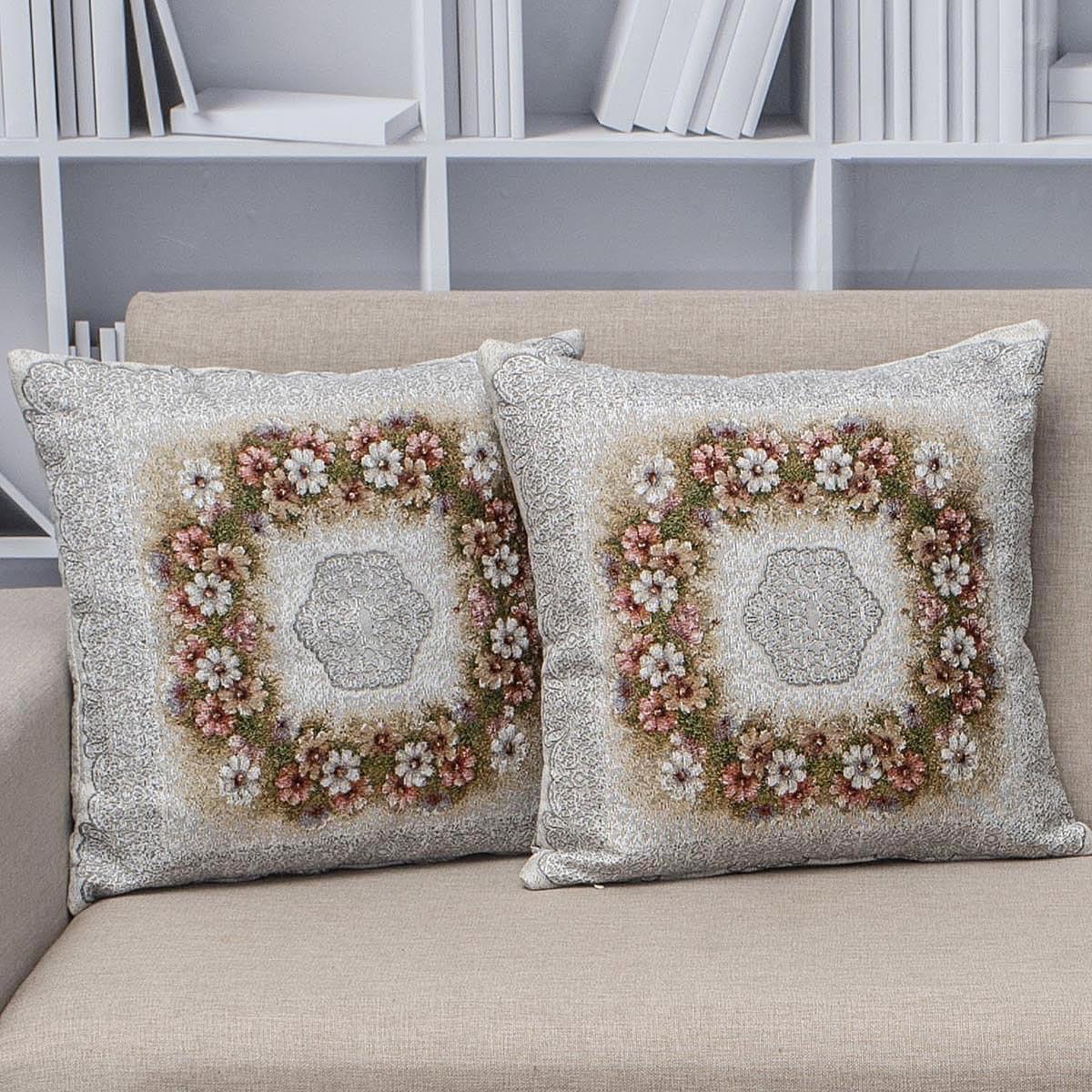 Μαξιλάρι-Rita Μαξιλαροθήκη Δαμάσκο 45Χ45 Cotone Rita - Image 1