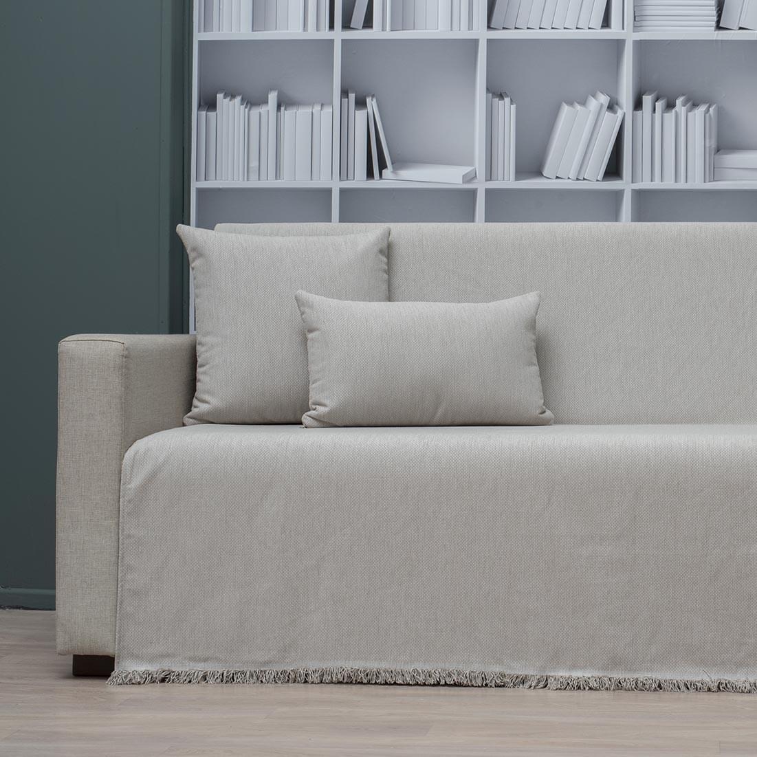 Ριχτάρι-Cotone-819 Ριχτάρι πολυθρόνας (170X170) Cotone 819 του Πάγου - Image 1