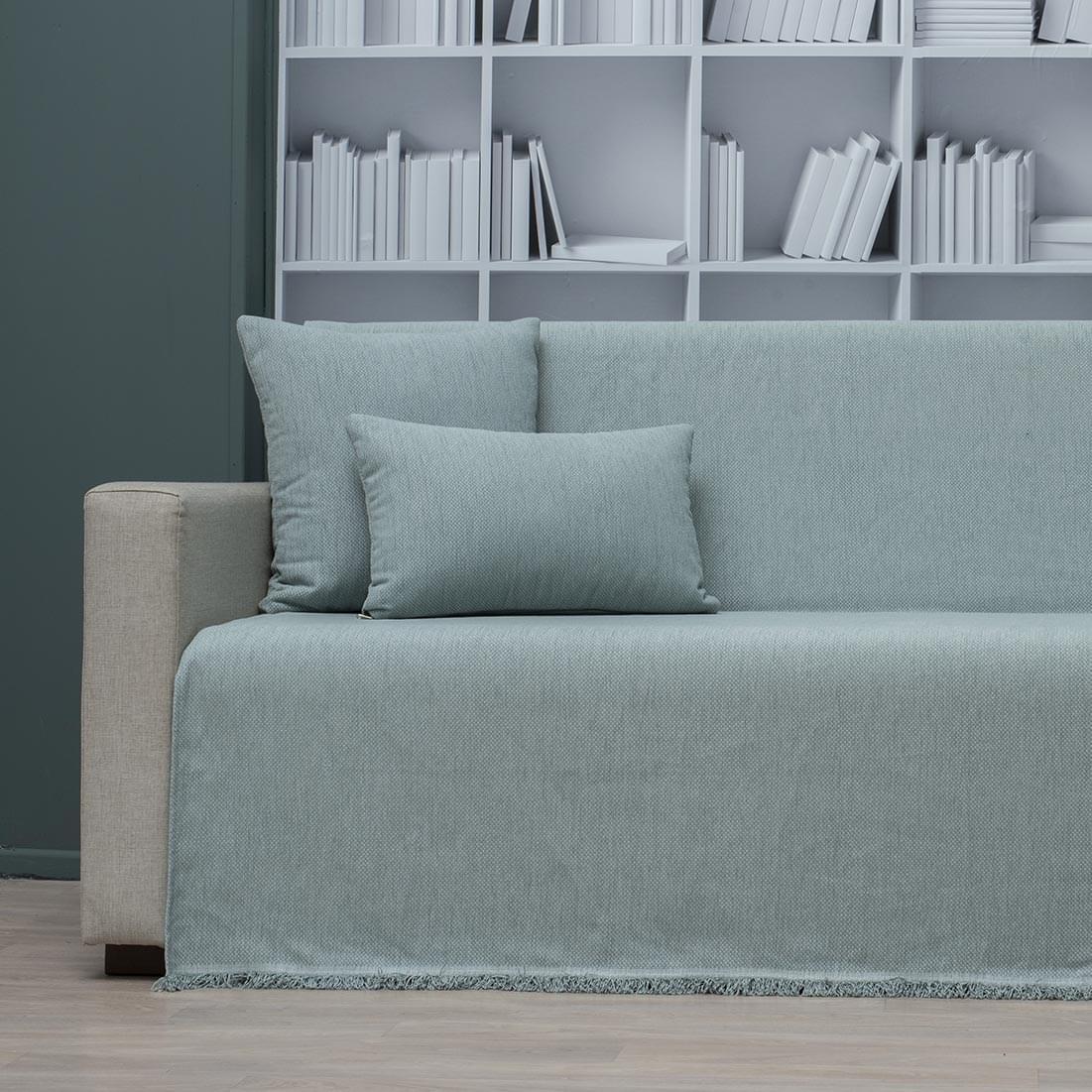 Ριχτάρι-Cotone-835 Ριχτάρι Τριθέσιου (170X300) Cotone 835 Aqua - Image 1