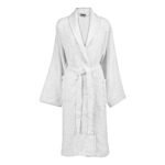 Μπουρνούζι με γιακά Art 3091 L-XL Λευκό   Beauty Home - Image 2