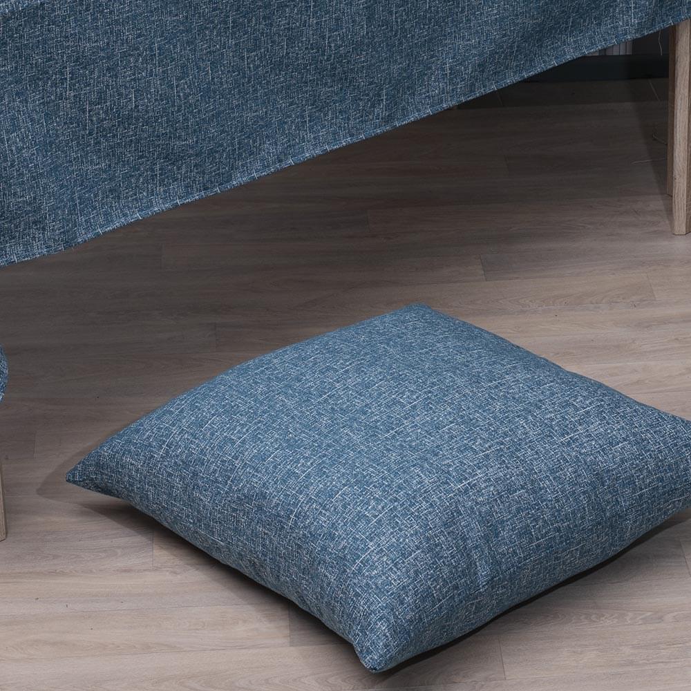 70Χ70-Valia-08-Πετρόλ Διακοσμητική Μαξιλαροθήκη 70X70 Cotone Valia 08 Πετρόλ - Image 1