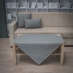 Καρέ 90X90 Cotone Valia 62 Γκρι σκούρο