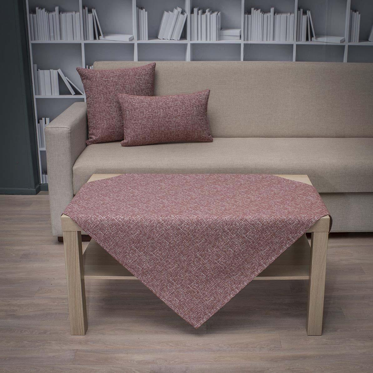 Καρέ-Valia-97-σάπιο-μήλο Τραπεζοκαρέ 140X140 Cotone Valia 97 Σάπιο μήλο - Image 1